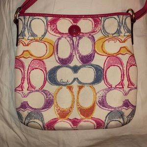 Coach scribble C's crossbody